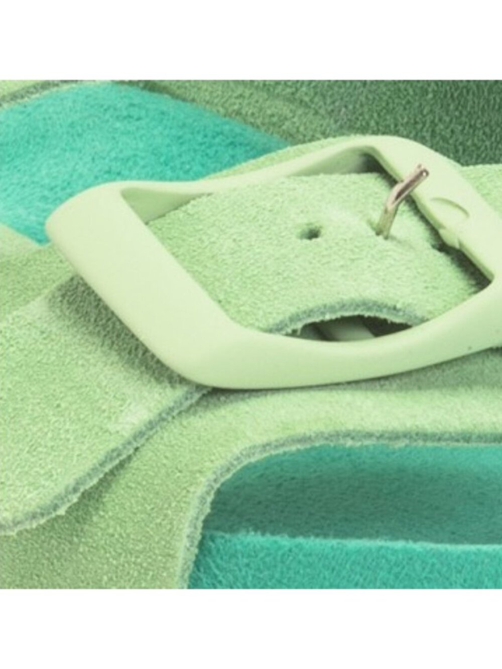 MANEBI Made In Italy Suede Sandals - Picture 4 of 4